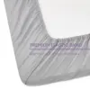 1pc Solid Crib Fitted Sheet Microfiber Super Soft Toddler Bedsheet Washable Bed Cover 3