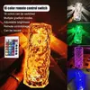 Rose Crystal Lamp Crystal Lights Touching Control with USB Port 3/16 RGB Color Changing Romantic Rose Diamond Table Lamp 6