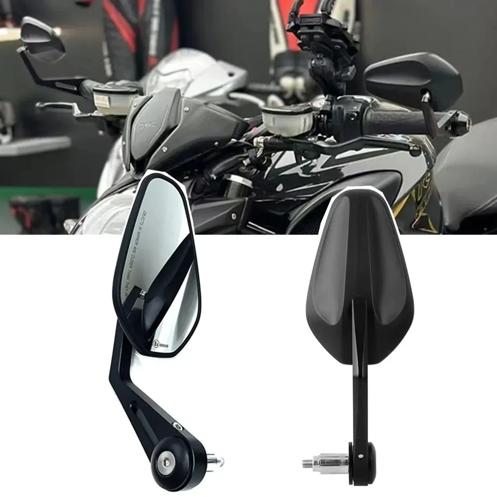 Moto Bar End Mirror Manubrio Specchio Per Mv Agusta Brutal 675 Brutal 1090 Bruttale 800 Brutal 800Rs Dragster 800