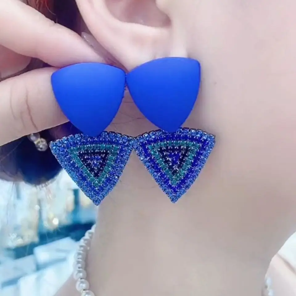 Женские серьги-гвоздики из серебра 925 пробы | Украшения и аксессуары