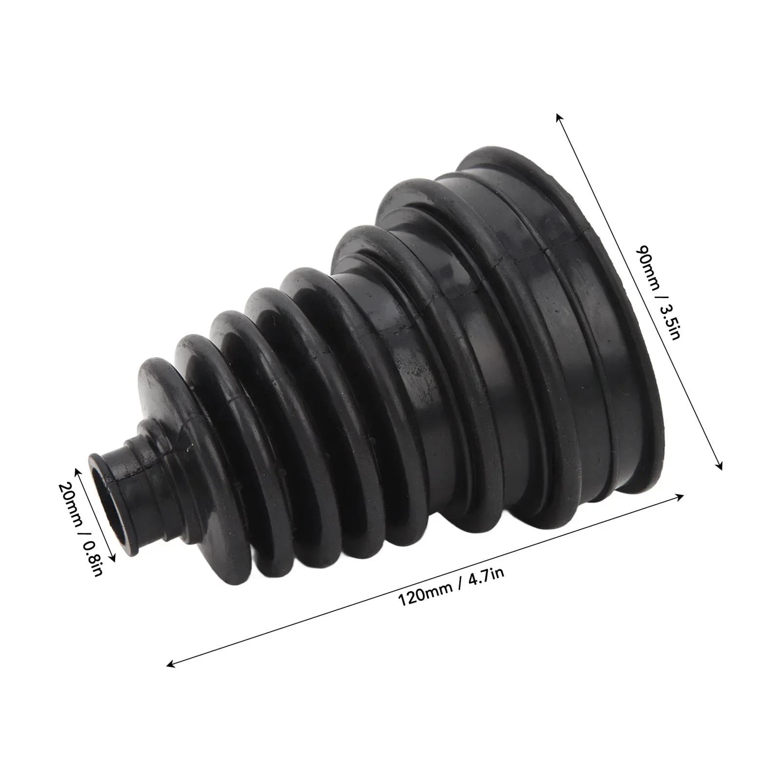 1Set CV Boots Universal Constant Velocity Joint Boot Set Highly Flexible CV Boots for Cars Constant Velocity Joint Boot CV Boots