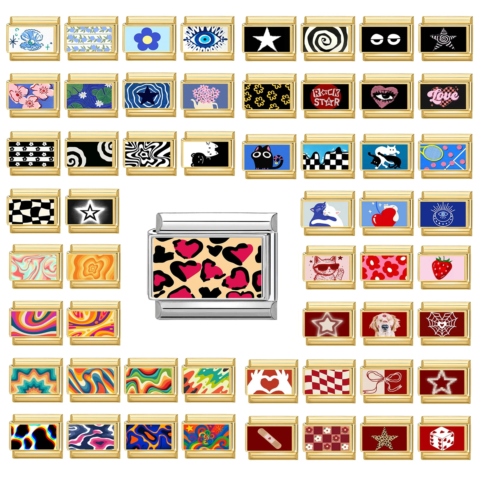 Jewelry Stainless Steel Fit Link