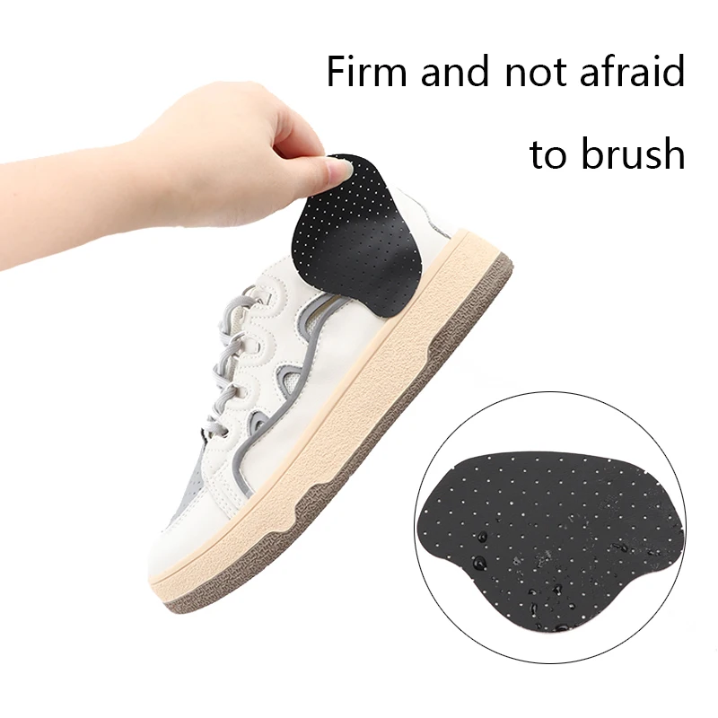 Heel Repair Subsidy Sticky Shoes Hole Sneakers Insoles Patch Heel Pads Heels Sticker Protector Foot Care Anti-Wear Inserts 4 PCS