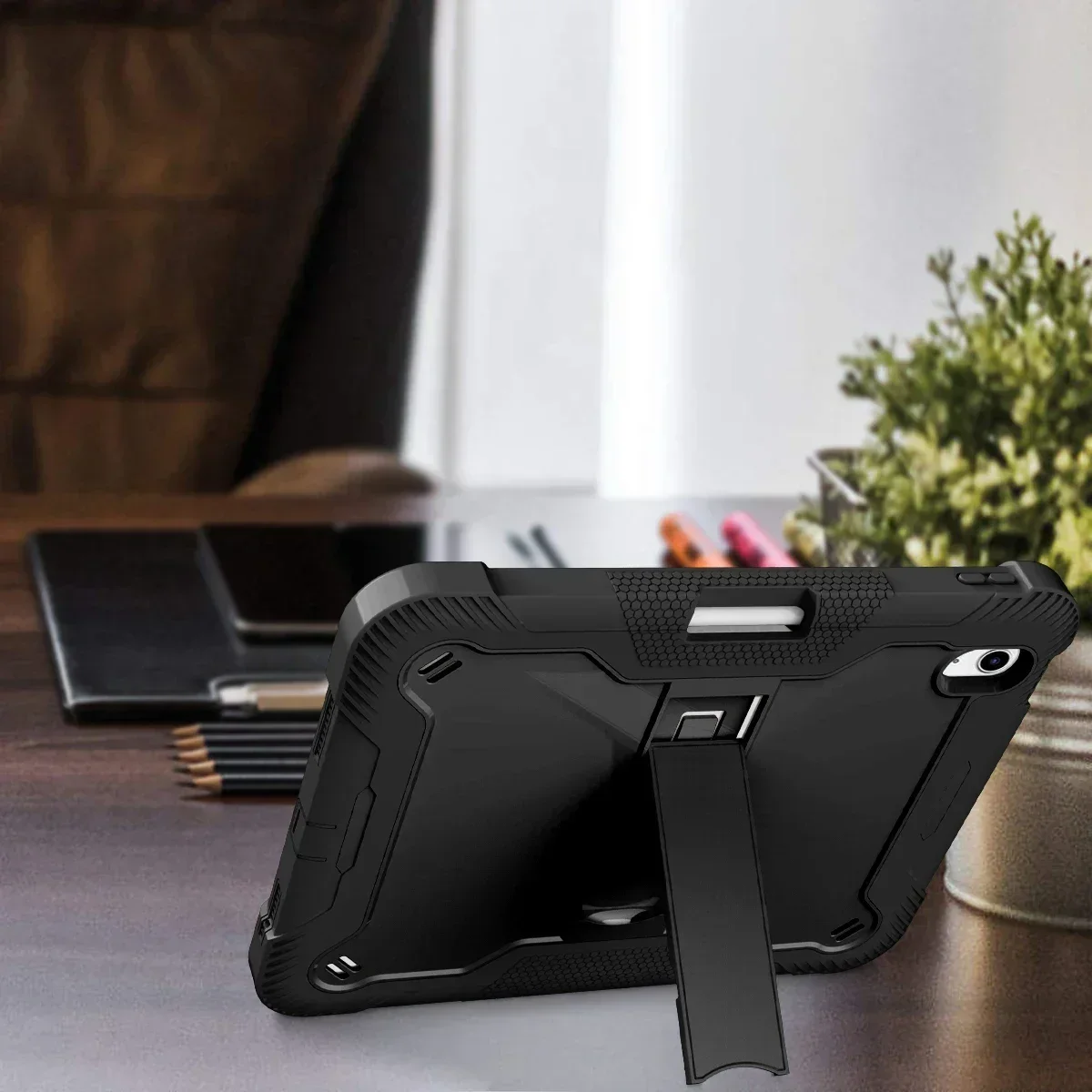 Durable Kids Stand Cover for iPad - Shockproof Protective Case