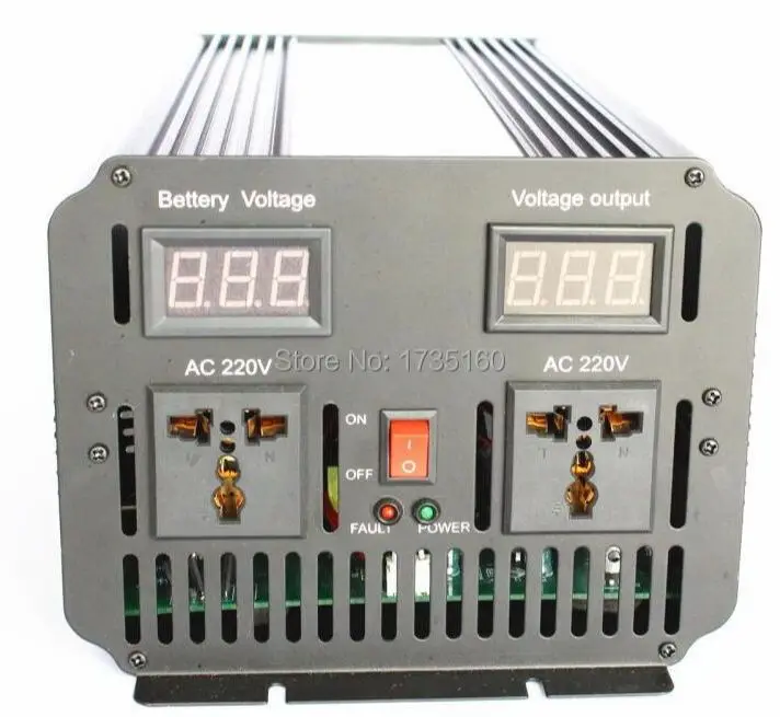 

72VDC to 127VAC power invertor 6000W peak 12000W pure sine wave power invertor 6KW 72v to 127V inverter