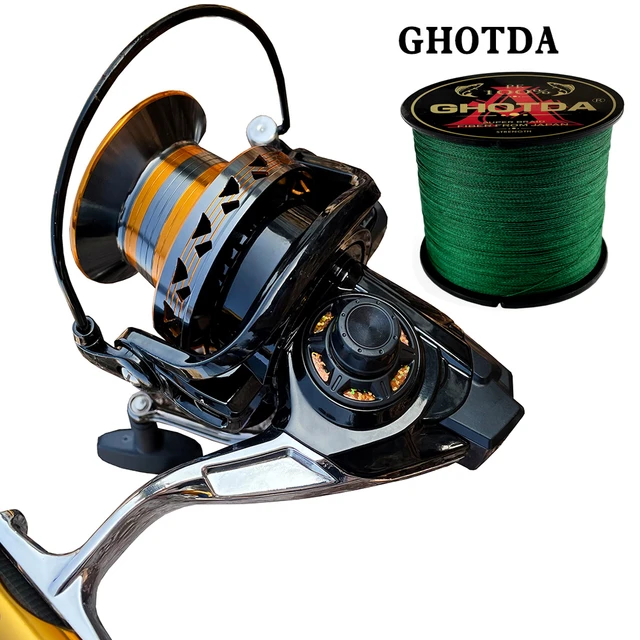 Fishing Reel Spinning With Fishing Line Kit 9000 10000 12000Series