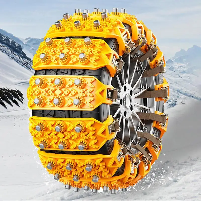 

Snow Chains Tire Anti Slip Security Chain Anti Snow Emergency Traction Mud Chains Anti-Skid Belt For Winter Car/SUV/Truck