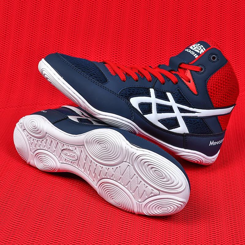 

Men Wreslting Shoes Women Breathable Wrestling Wears for Mens Boxing Footwears Size 35-46 Flighting Sneakers