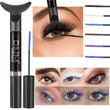 

6 Colors Slender Mascara Long Waterproof Thick Curling Long Lasting High Rendering Colorful Mascara Eyes Makeup 5ml