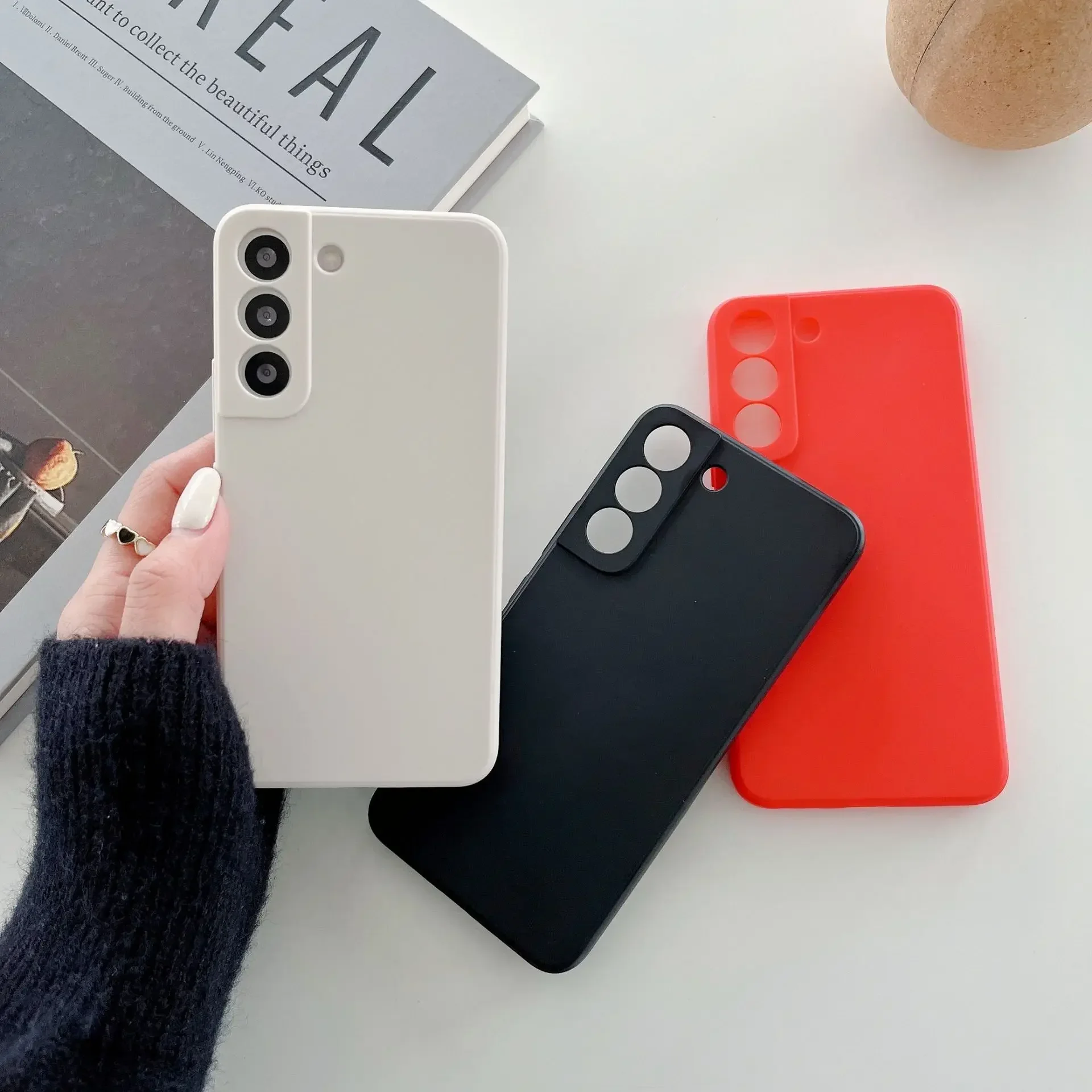 Premium Liquid Silicone Phone Back Cover with Ultra-Soft Finish