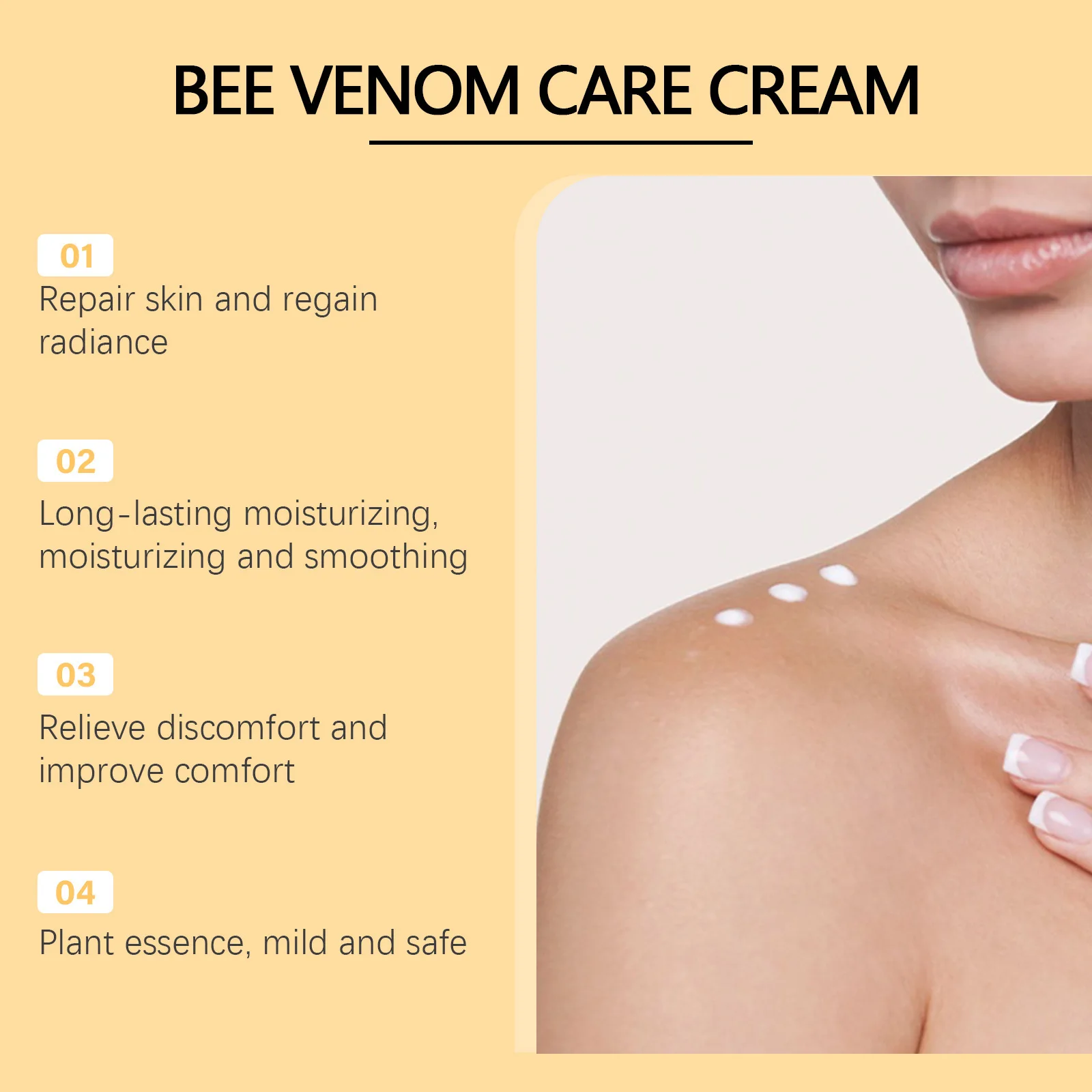 Vitiligo Relief Cream Leukoplakia Mycosis Soothing Ointment Remove White Spots Promote Melanin Production Moisturizing Skin Care