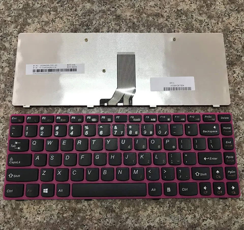 Generic Clavier AZERTY Pour Ordinateur Portable Lenovo ideapad 310-15