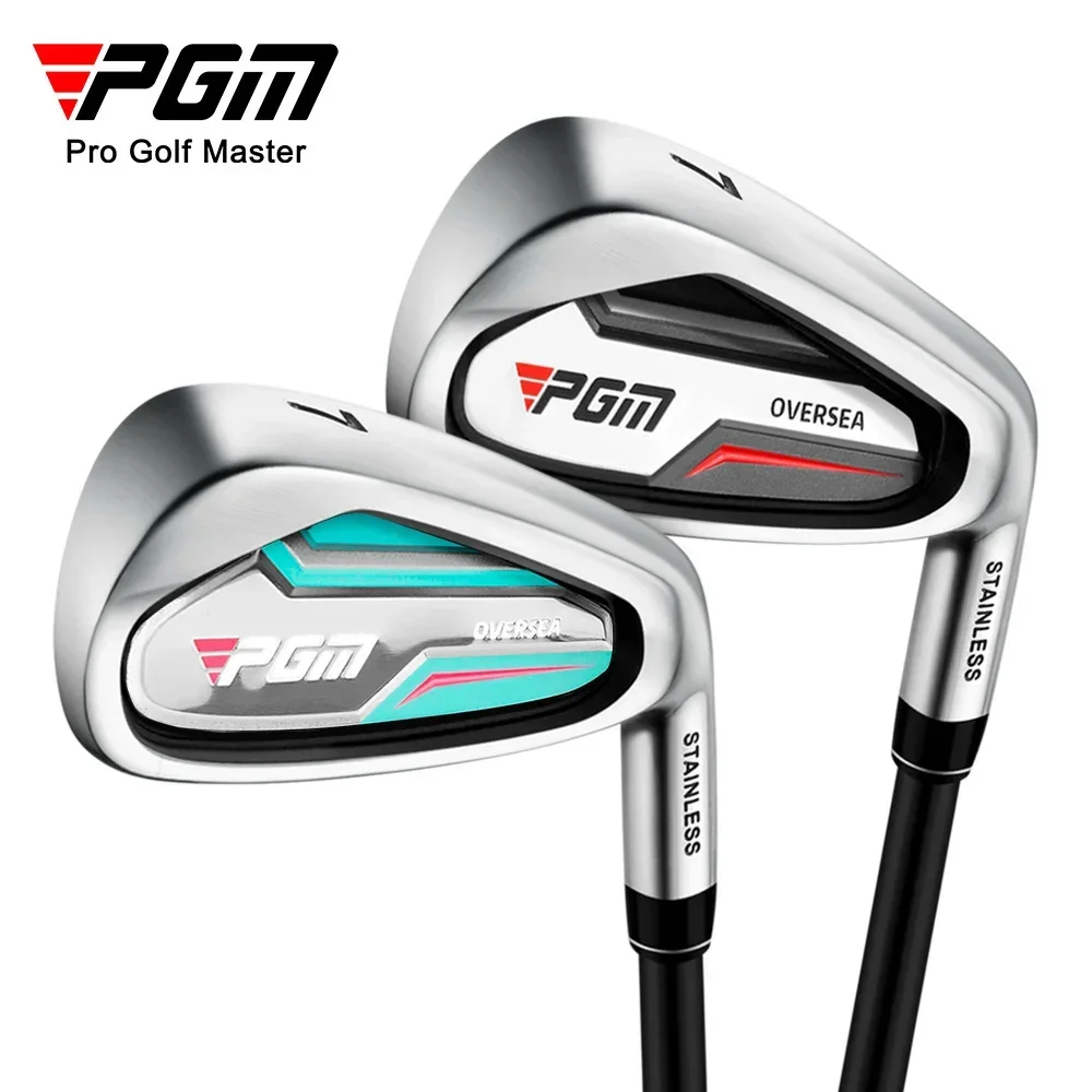 Golf Club PGM Golf Clubs TIG051 Men Women Right Handed Training Clubs #5/6/7/8/9/P/S IRON Stainless Steel Low Center of Gravity Pole