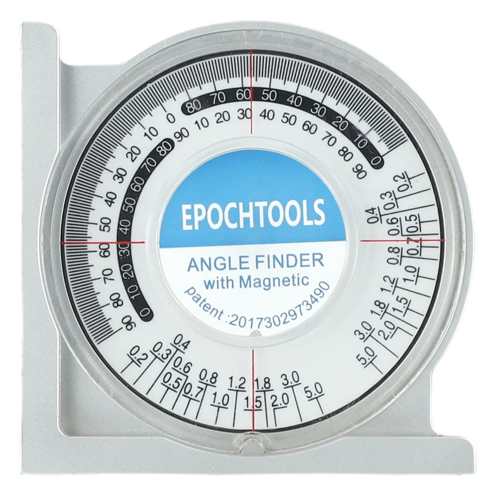 Inclination level magnetic angle positioner locator measuring inclinometer gauge portable slope level meter finder protractor