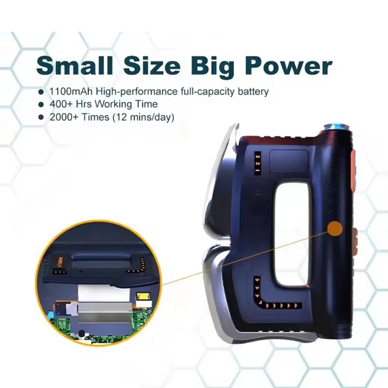 Home Use Gua Sha Scraping Myofascial Massager Heated Muscle Scraper with Heating EMS Red Light Therapy Massage Instrument