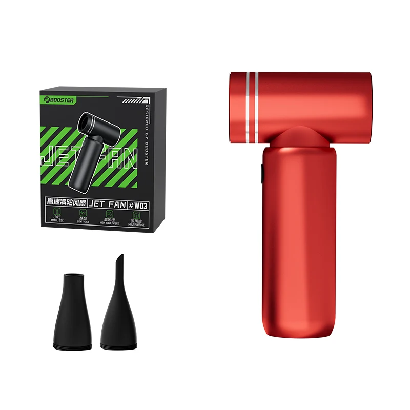 مروحة معززة توربو W03 منفاخ هواء محمول قوي صغير 11...