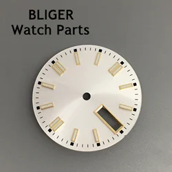 BLIGER Multicolor Luminous Watch Dial - 29mm Black/Silver (Silver)
