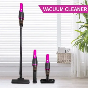 Handheld 3-in-1 Wireless Vacuum Cleaner Electric Floor Brush Mite Remover with 3 Attachments for Floor Sofa and Carpet Cleaning 1