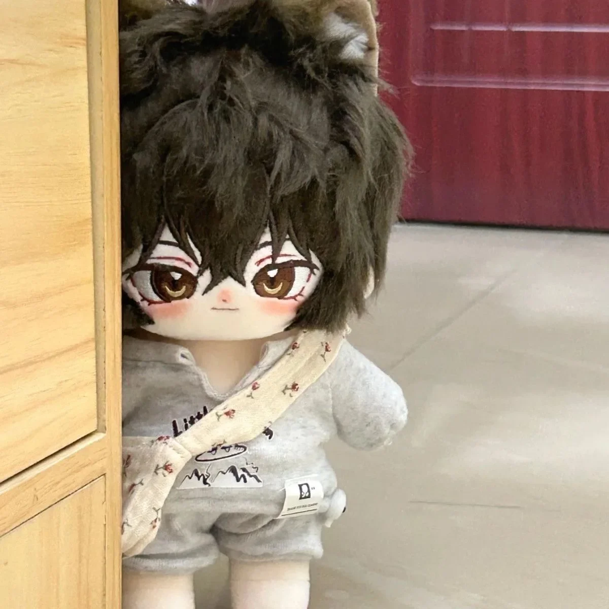 20cm 애니메이션 역할 다자이 동물 귀 잘 생긴 분고 길 잃은 개 코스프레 봉제..