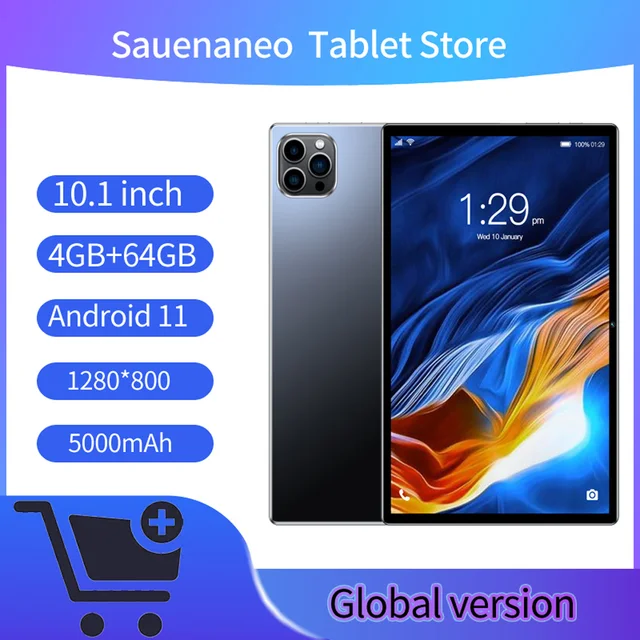 Sauenaneo 2024 New Original 10 1 Inch Android Tablet 4gb Ram 64 Rom Supports 3g Call.jpg