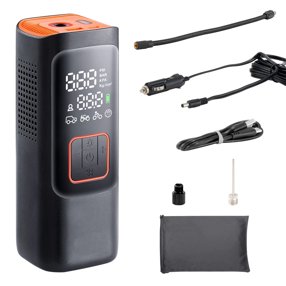 Powerful Portable Tire Inflator Air Compressor 160PSI