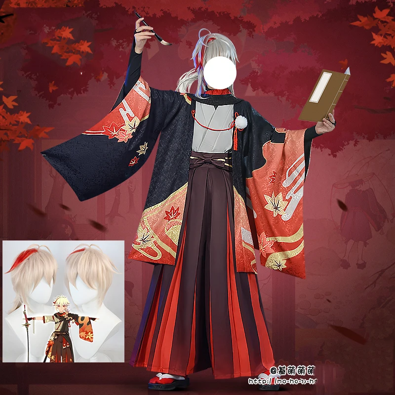 

Костюм для косплея казухи из игры «Genshin Impact Five Kasen»