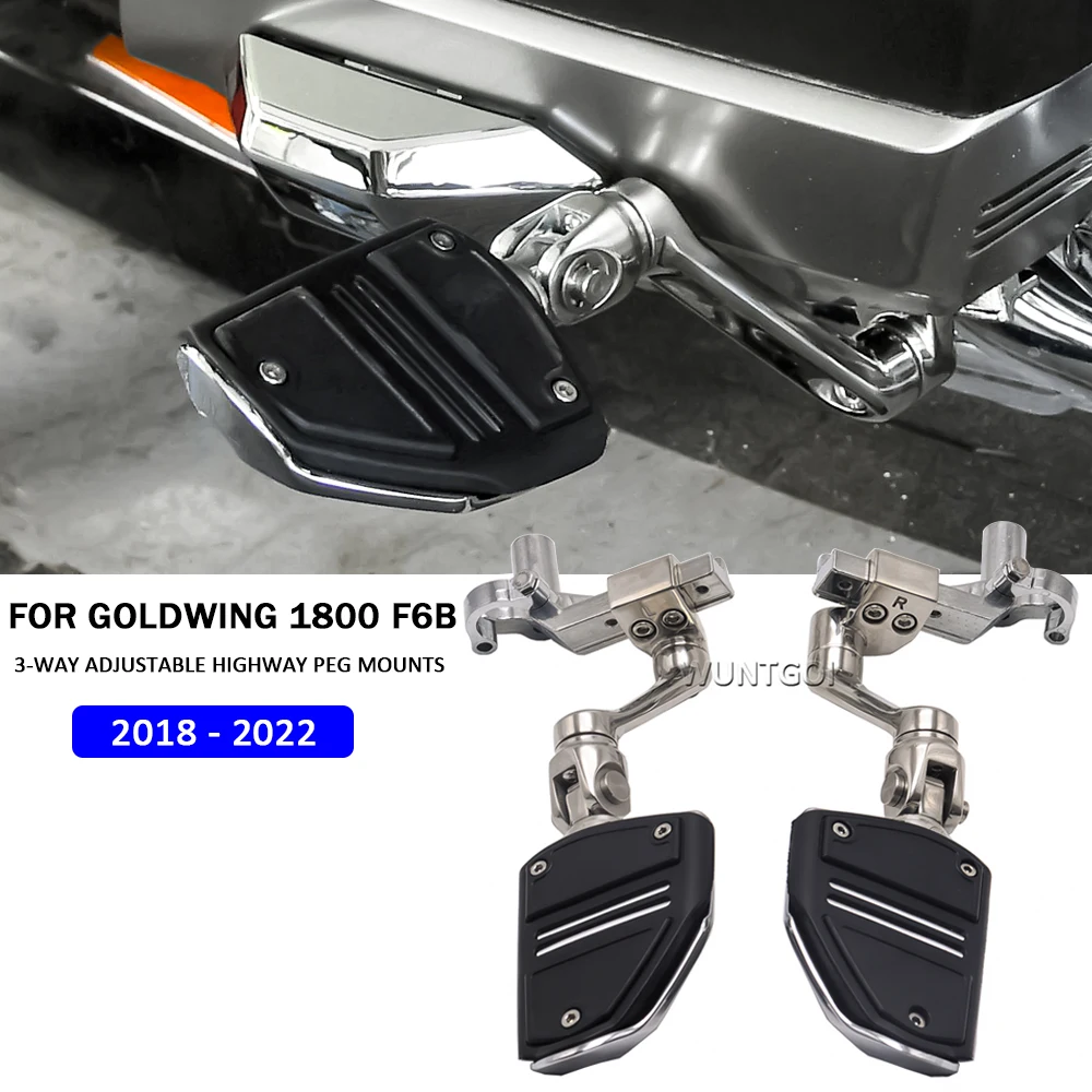 20212022NewMotorcycle3WayAdjustableHighwayPegMountsForHonda