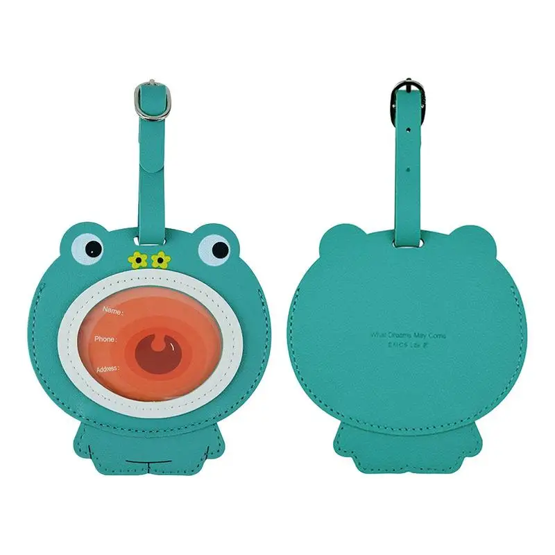 Travel Bag Tags Animal Suitcase Decorations Luggage Identifiers Beautiful Backpack Decorations Travel Accessories For Women Men