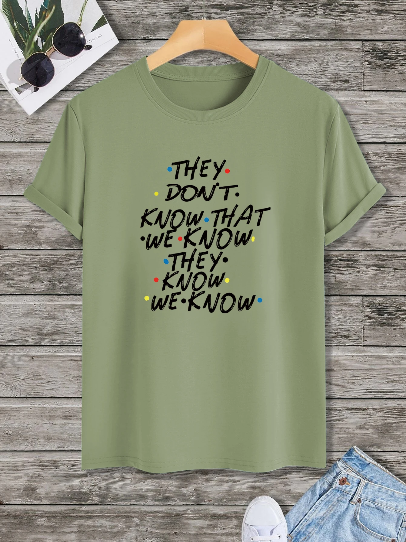 'They don't know that' Tee,Men's Casual Crew Neck Short-Sleeve Fashion Summer T-Shirts Tops,Regular and Oversize Tees_voghion.com
