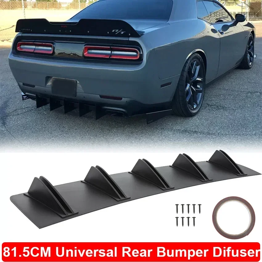 Car Rear Bumper Spoiler for Toyota CHR EV 2020-2025, Shark Fin Rear Car Rear Bumper Spoiler for Toyota CHR EV 2020-2025, Shark Fin Rear
