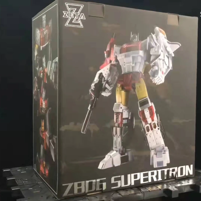 

Экшн-фигурка Zeta Toys ZB06 ZETA Superion самолёт подходит для анимации металлический цвет подарочная коробка набор в наличии