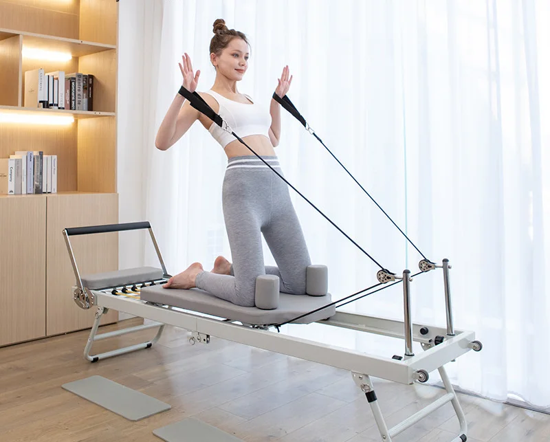 מיטת פילאטיס ציוד כושר פילאטיס ציוד גדול מפלדת אל-חלד מיטות אימון ליוגה