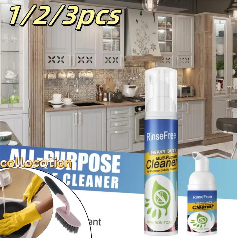 Stainless steel cleaner with Clean Glove and Brush cleaning kit pot bottom black dirt spray remove stains cleaning kitchen Clean