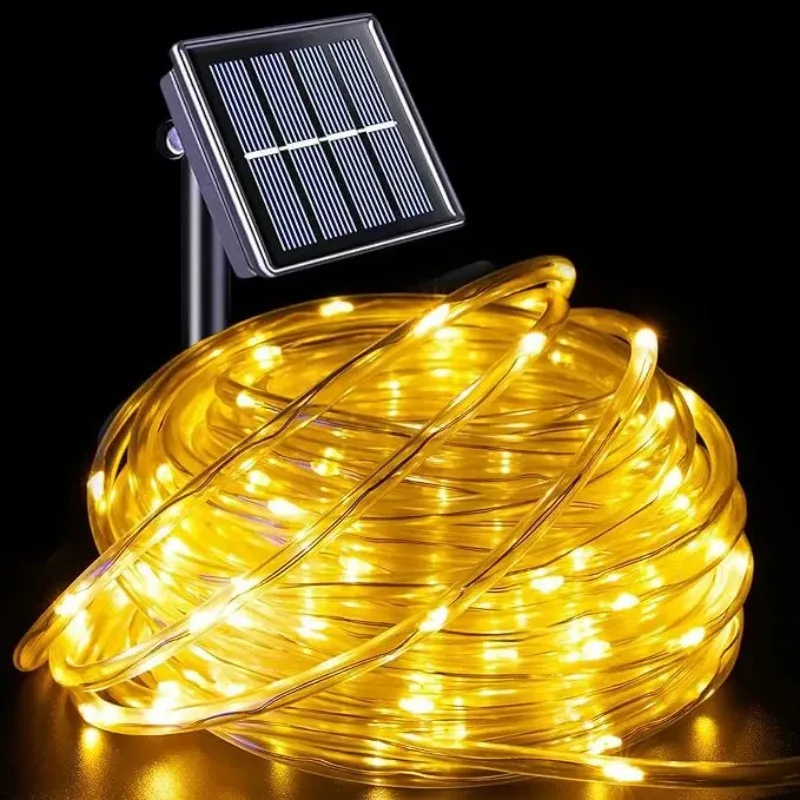 Outdoor LED Solar String Lights – Waterproof Fairy Garland for Garden and Yard Decor
