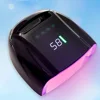 Cosmetics Professional 96W Rechargeable Nail Lamp Wireless UV Led Lamp Gel Polish Nail Drying Manicure Tools Overseas Warehouse 4