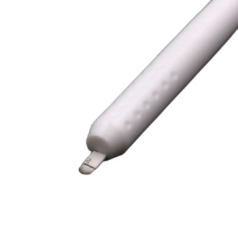Microblading Disposable Pen 18U Needle Permanent Makeup Supplies With Pigment Sponge Eyebrow Blades Tattoo Needles