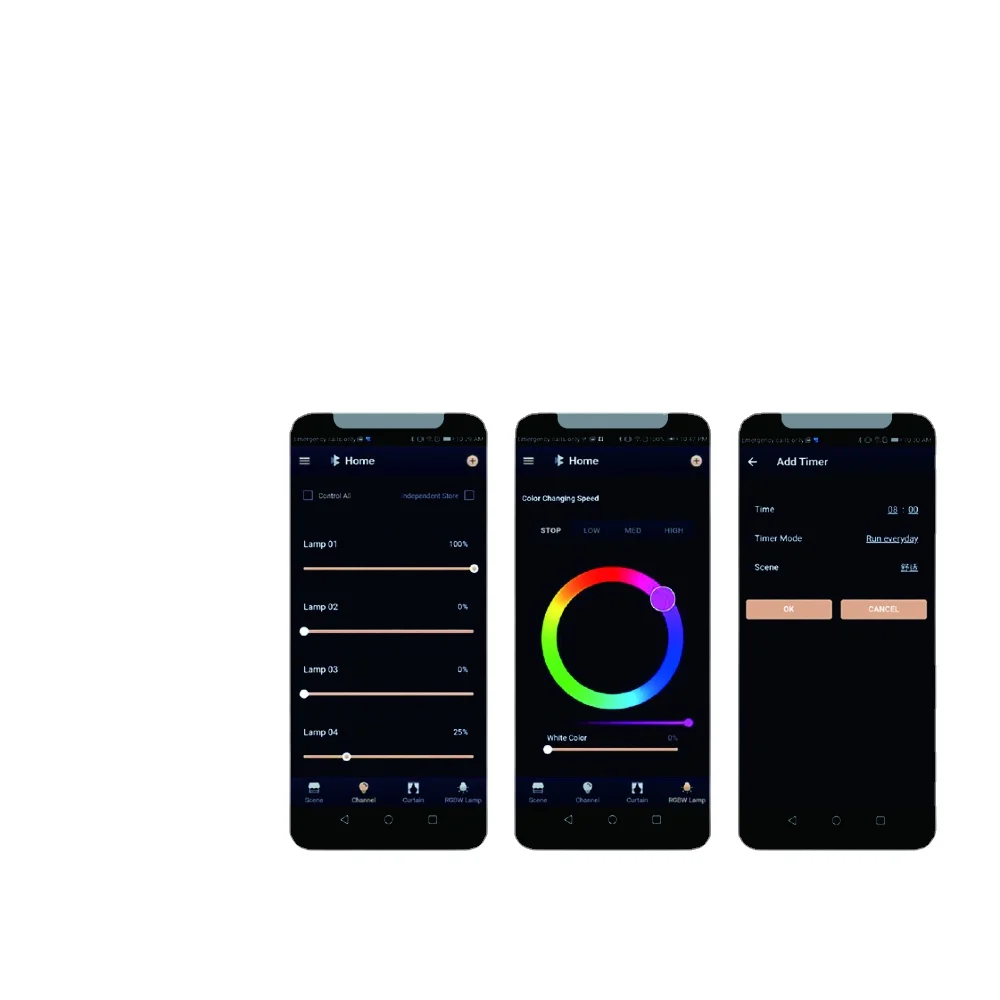 

smart home app for android and iOS