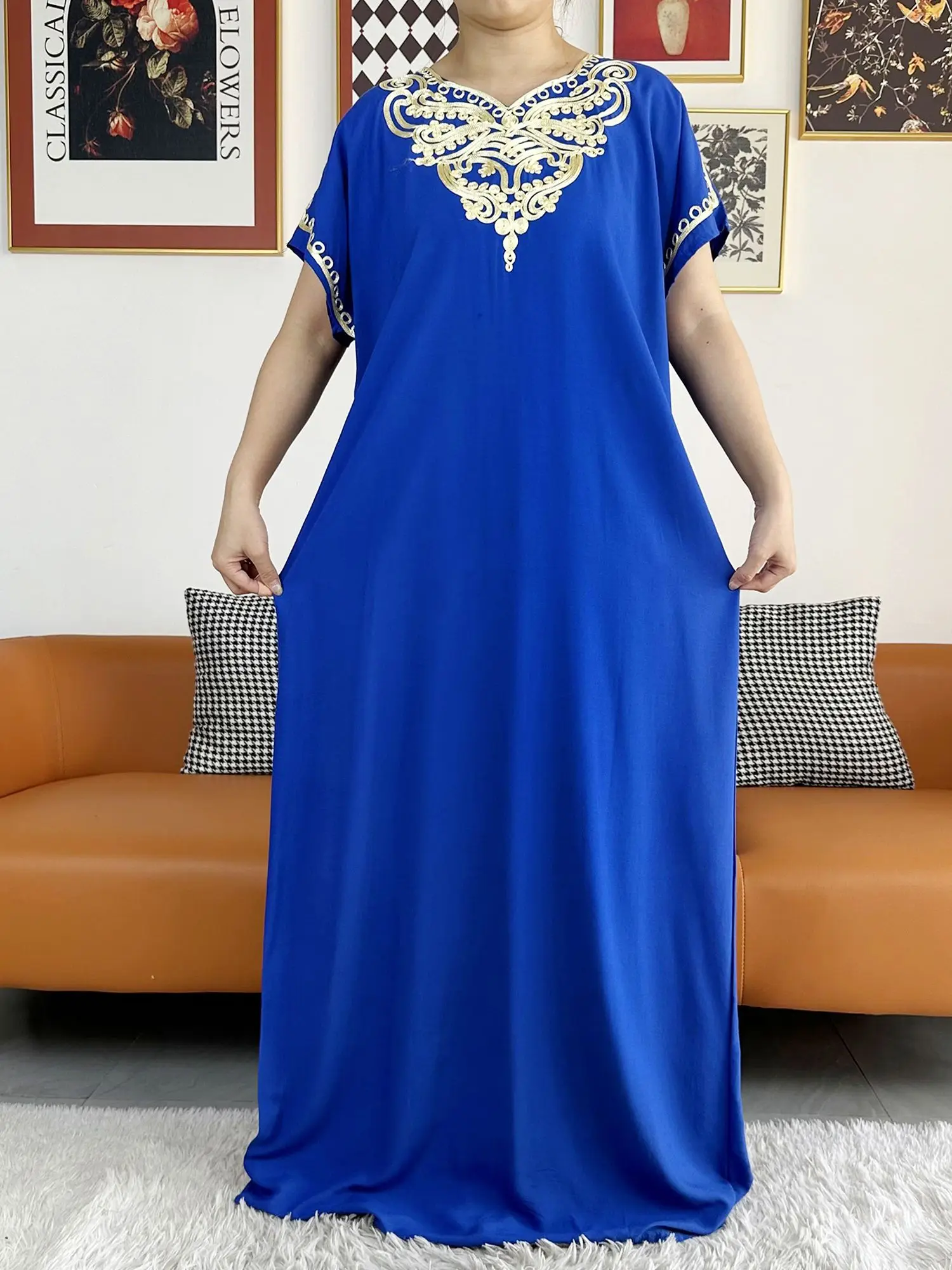 Jilbabs 자수 오픈 프론트 아바야 긴팔 맥시 길이 원피스 여성 의류, 이슬람 카디건 아바야스 아웃 카프탄 11 아프리카 스타일 무슬림 여성 반팔 드레스, 단색 코튼 꽃 부부 맥시 이슬람 여성 드레스, 아프리카 아바야 의류, 여름