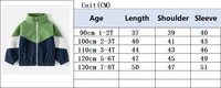Vêtements d'hiver vêtements pour enfants nouvelle veste polaire pour enfants garçon bébé couleur correspondant hauts décontractés décontracté Simple 6