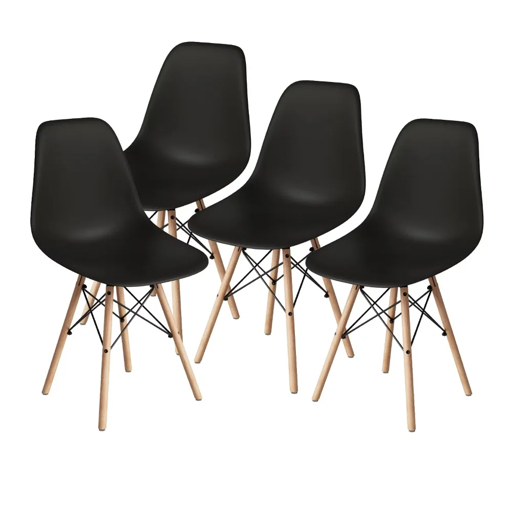 

Modern style dining chairs, medieval modern chairs, casual plastic restaurant chairs, black