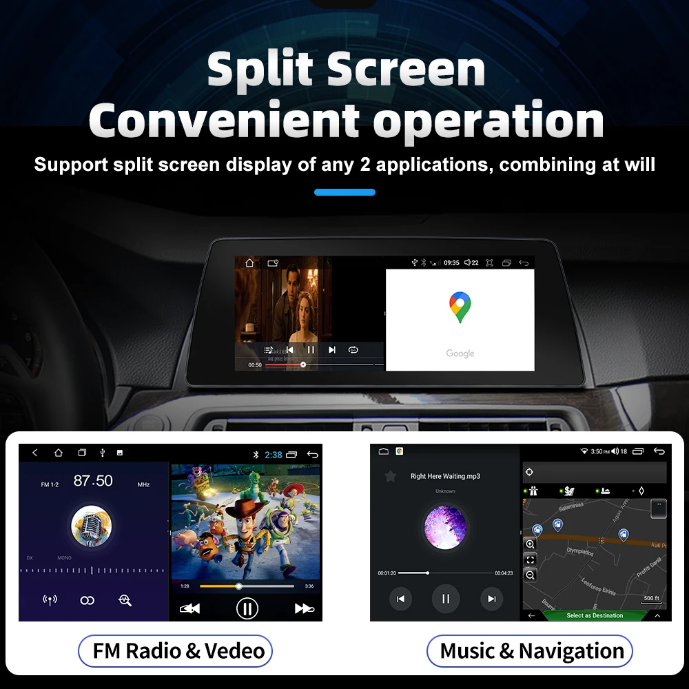 COIKA ȵ̵ 13 ý ڵ   , BMW F10 F11 2011-2016 BT DSP, 8 + 256GB RAM IPS ġ ũ, ڵ GPS ׺̼ ׷