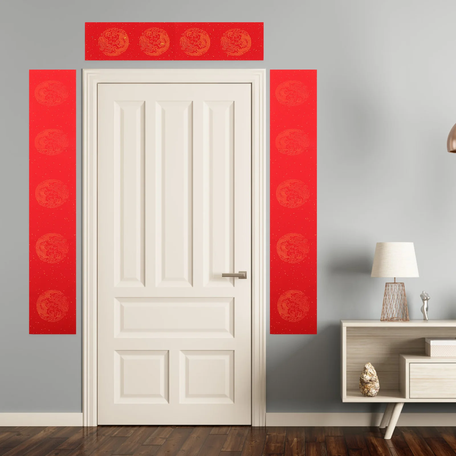 Рисунок 6 - 5 комплектов, красная бумага для