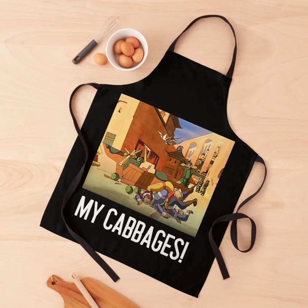 

My Cabbages!! Apron kitchen accessories pinafore aprons for women