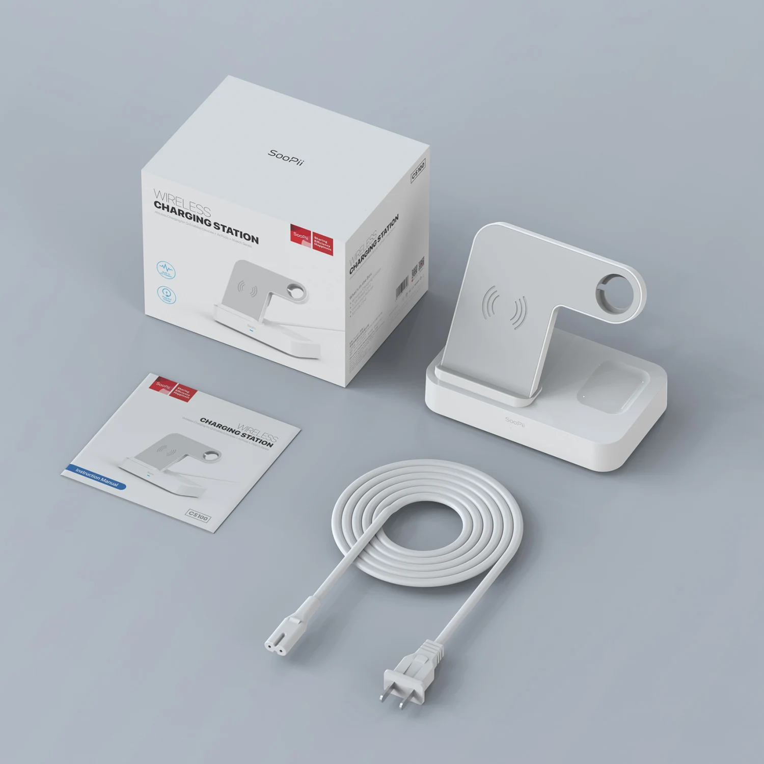 SooPii 4in1 ワイヤレス充電ステーション SooPii 4in1 ワイヤレス充電ステーション