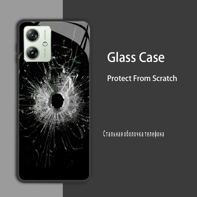Premium Tempered Glass Hard Cover Case - Ultimate Protection