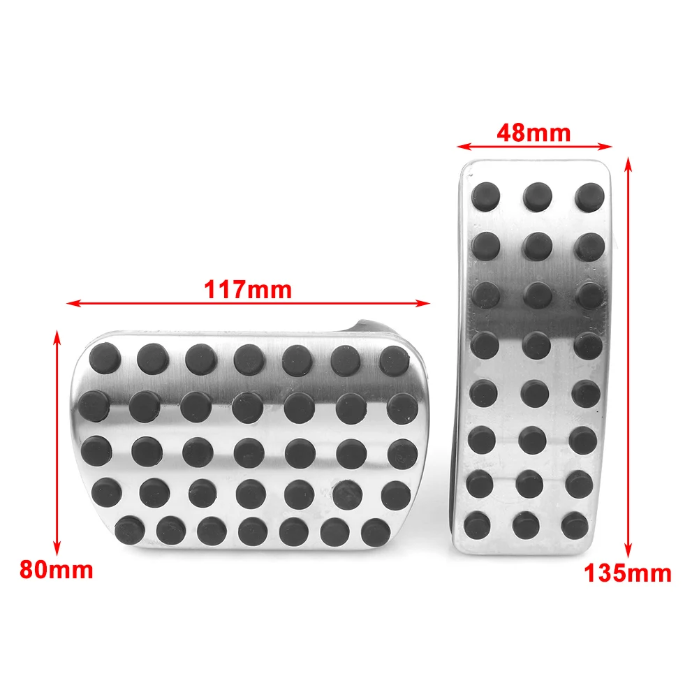 AT Accelerator Brake Gas Pedal Pads Cover car accessories car pedals pedal cover for Mercedes Benz A B M GL GLS GLA CLA GLE Class