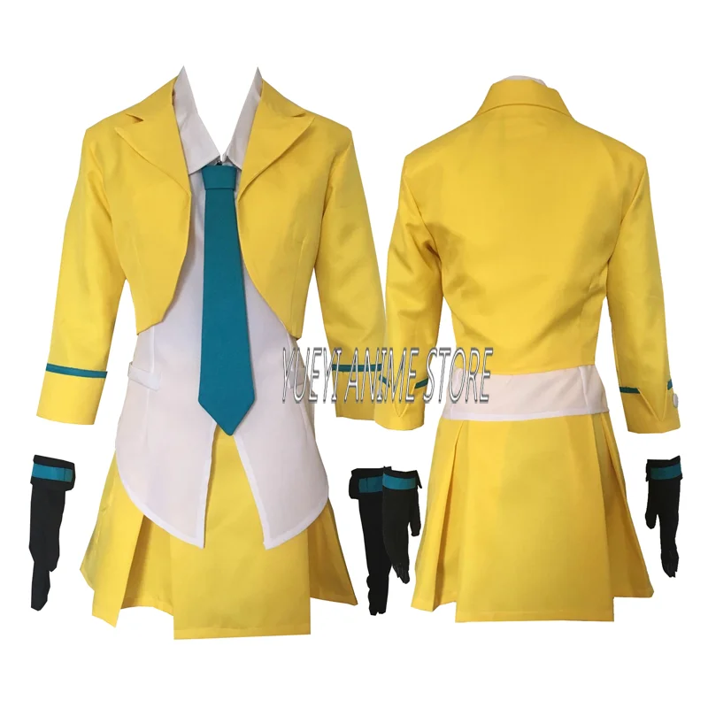 

Anime Ace Attorney Athena Cykes Cosplay Costume Adult Outfits uniform Halloween Party Dress School Uniform