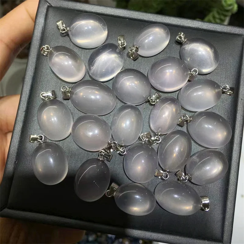 

S925 Natural Rose Quartz Pendant Crystal Healing Reiki Women Gift Gemstone Jewellry Pendant Gift 1PCS