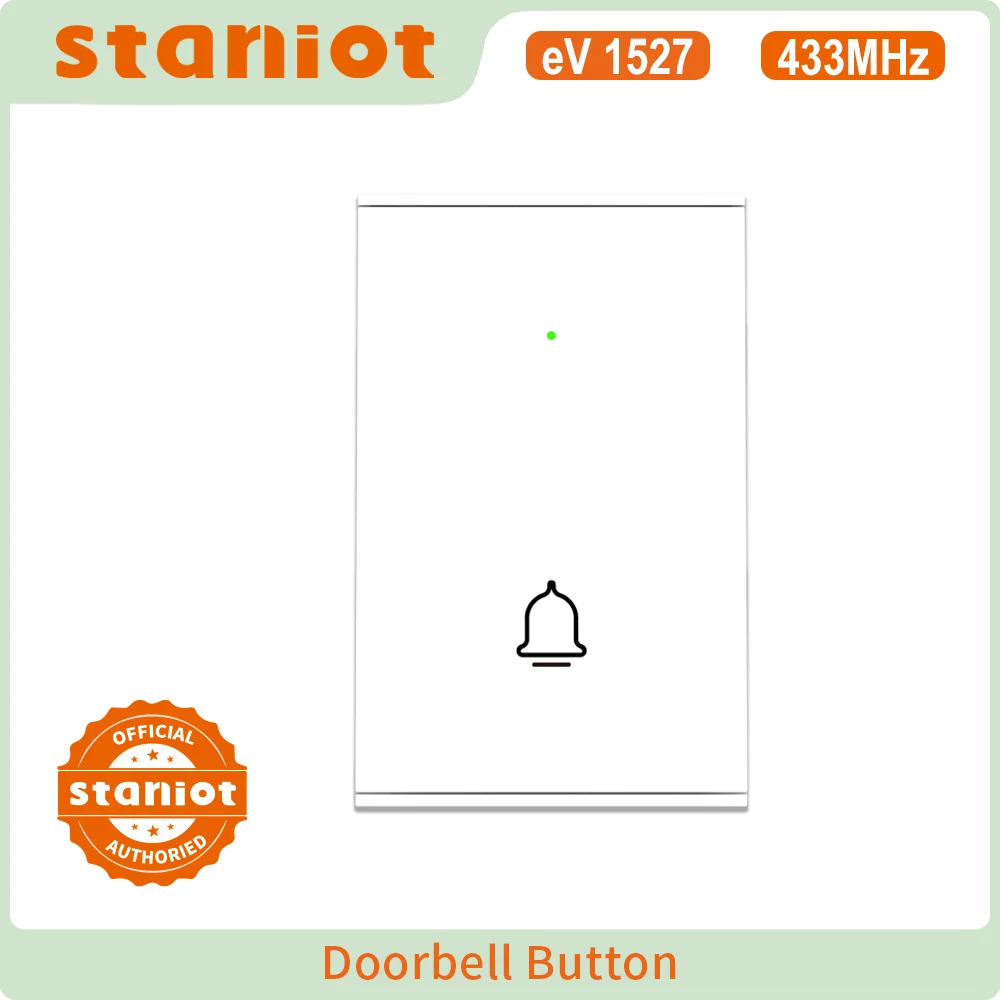 Staniot-B100 무선 도어 벨, 투야 스마트 홈 보안 보호 키트 비디오 초인..