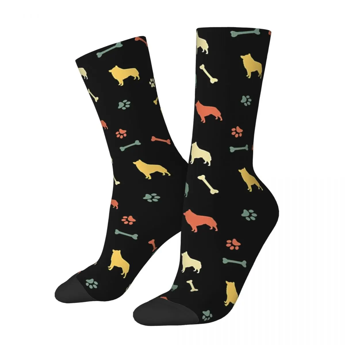 

Schipperke Retro Pattern Dog Socks Male Mens Women Summer Stockings Printed